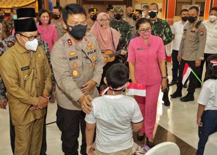 Polri Berikan Dukungan Psikososial untuk Anak Korban Covid-19 dan Penyandang Disabilitas