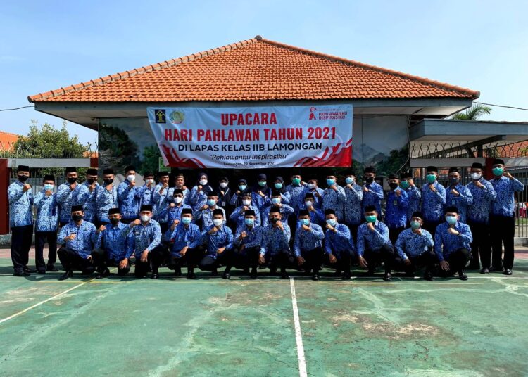 Pahlawanku Inspirasiku, Lapas Lamongan gelar upacara hari pahlawan