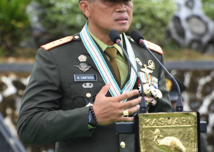 Kodam XVIII/Kauari Gelar Upacara Peringatan Hari Pahlawan Tahun 2021