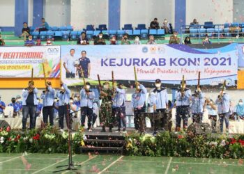 Bupati Lamongan Optimis Tingkatkan Daya Saing Atlet saat Buka Kejurkab Koni