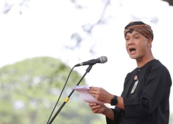 Ganjar: Jangan Biarkan Darah dan Air Mata Pejuang Mengalir Sia-Sia