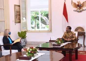 Presiden Jokowi Bahas Tindak Lanjut Kerja Sama Ekonomi Strategis dengan Menlu Inggris
