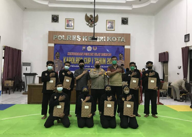 Man jadda wa jada, Pagar Nusa Kota Kediri Raih Juara di Kejuaraan Pencak Silat Remaja Kapolres Cup I 2021