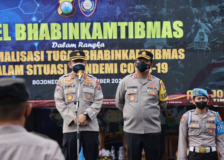 Wadir Binmas Polda Jatim Pimpin Apel Bhabinkamtibmas