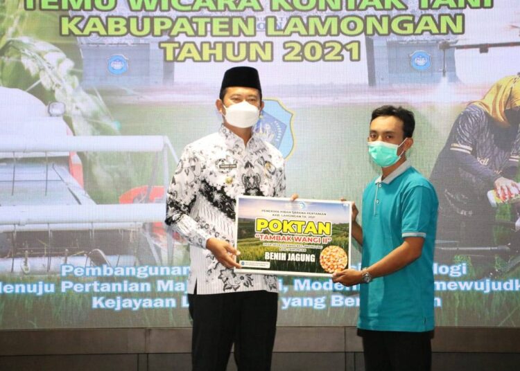 Bupati Yes Gelar, Temu Wicara Kontak Tani di Pendopo Lokatantra Lamongan