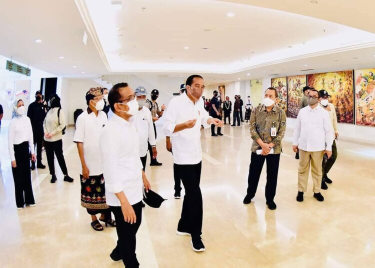 Presiden Jokowi Tinjau Infrastruktur Akses Menuju Lokasi KTT G20