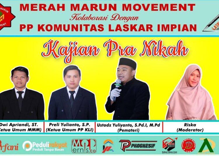 PP Komunitas Laskar gandeng MMM gelar Kajian Pra Nikah secara daring