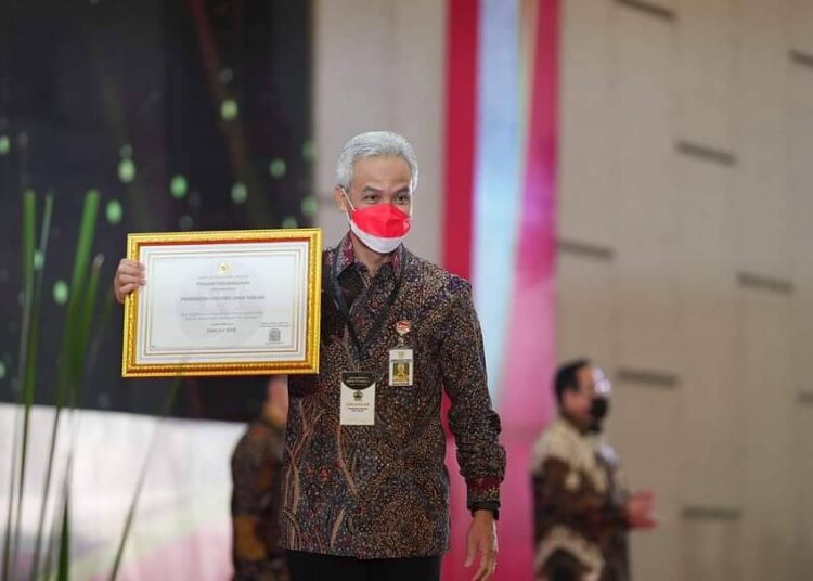 Jateng Terima Anugerah Meritokrasi, Ungguli Jatim Jabar dan DKI Jakarta