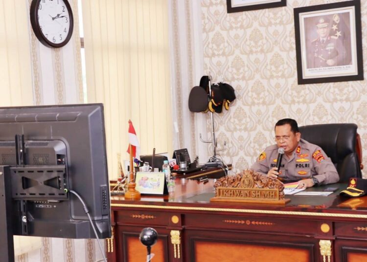 Brigjen Pol Mardiaz  Apresiasi Kapolres Batu Bara AKBP Ikhwan Lubis  Beri Kuliah Umum Kesiswa Setukpa Polri