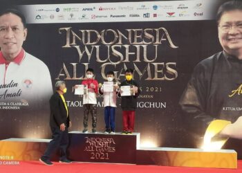 FKBN Guard : Atlet Wushu Guang Wushu Kota Kediri Berhasil Meraih 4 Medali Di Final Stage Kejurnas Wushu Nasional