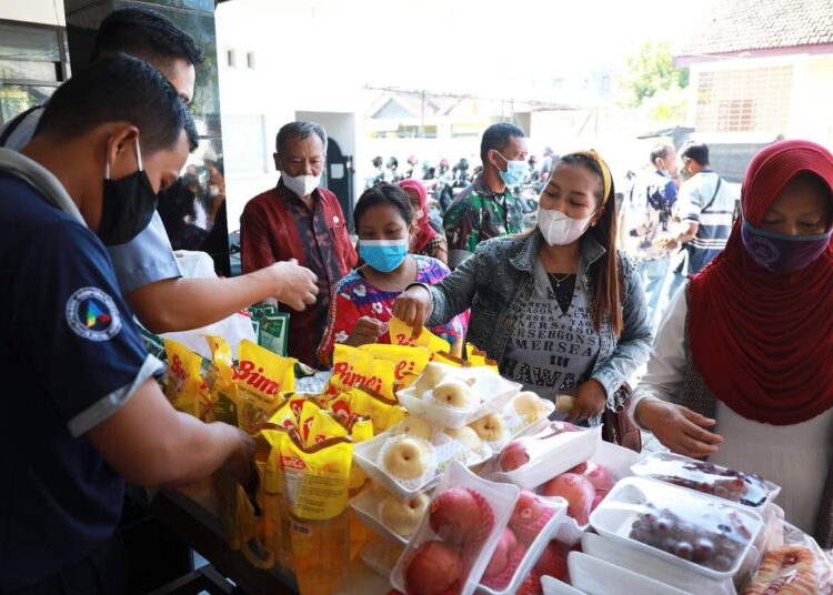 Harga Kebutuhan Pokok Naik, Pemkot Kediri Adakan Operasi Pasar Murni