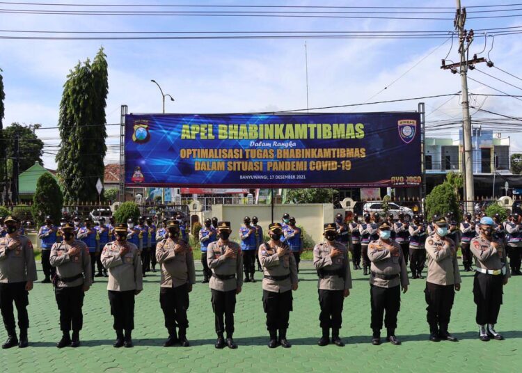 Dirbinmas Polda Jatim Berikan Arahan, Apel Guna Optimalisasi Tugas Bhabinkamtibmas Dalam Situasi Pandemi Covid-19