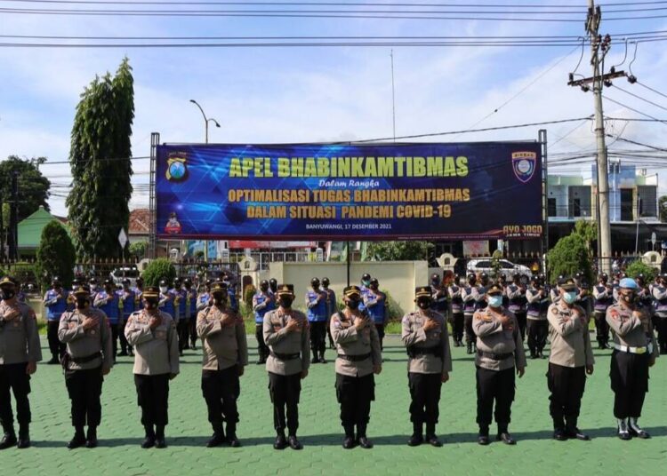 Dirbinmas Polda Jatim Berikan Arahan, Apel Guna Optimalisasi Tugas Bhabinkamtibmas Dalam Situasi Pandemi Covid-19