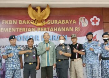FKBN Bakorda Surabaya Peringati Hari Bela Negara ke-73 Selenggarakan Giat Sosial Donor Darah