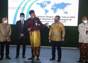 Pandemi tak menghalangi Jawa Tengah, Ganjar Pranowo Genjot Ekspor Produk Unggulan Ke Berbagai Negara di Dunia