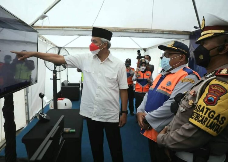 Lalu Lintas Landai, Gubernur Jateng Prediksi Peningkatan Mulai Terjadi Malam Hari