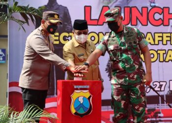 Resmi Diberlakukan Hari Ini, Forkopimda Kota Blitar Launching ETLE