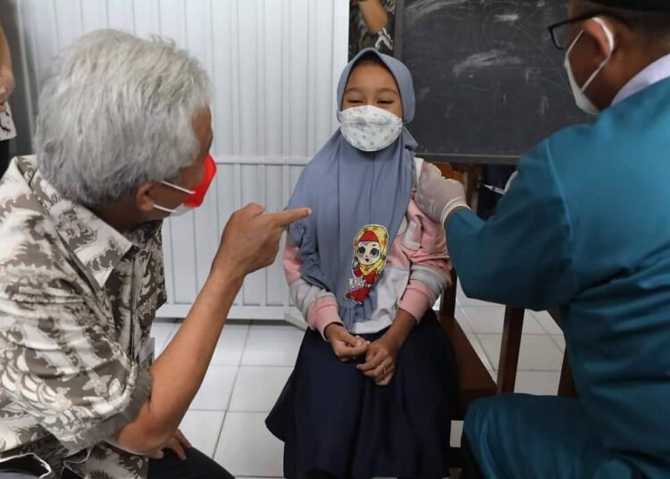 Soal Vaksinasi Anak, Ganjar Ingatkan Seluruh Pihak Agar Tidak Melupakan Anak Jalanan