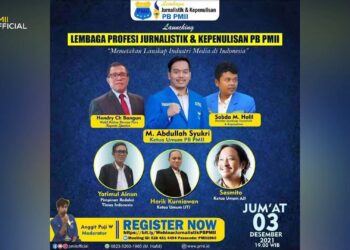 Siap Hadapi Era Digital, PB PMII Launching Lembaga Profesi Jurnalistik dan Kepenulisan