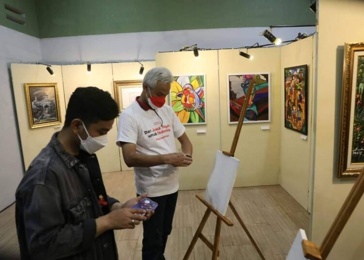 Ganjar Pranowo Resmikan Hetero Space Solo