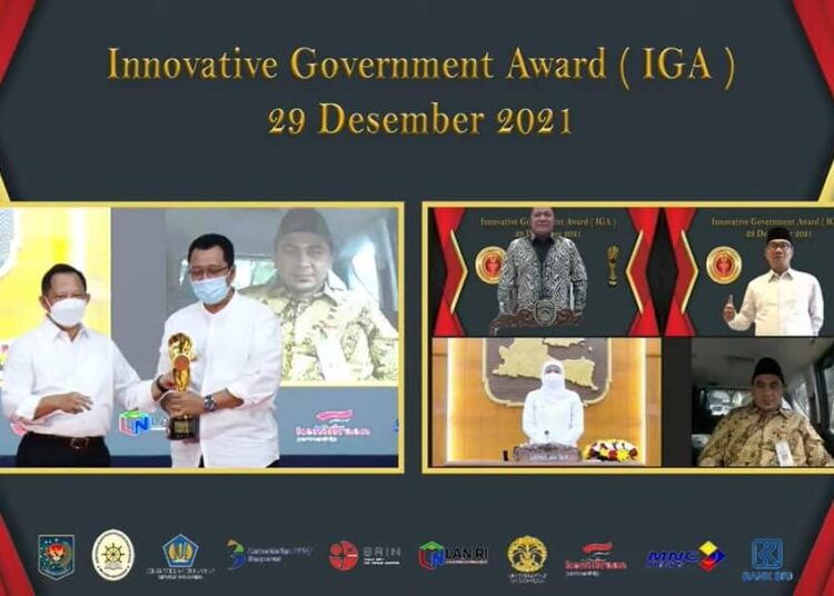 Penghujung Tahun 2021 Ditutup Jateng dengan Penghargaan IGA Award sebagai Provinsi Terinovatif