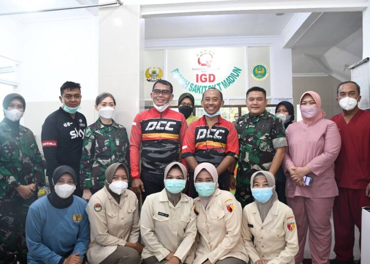 Danrem 081/DSJ Resmikan Ambulance IGD dan Ruang Isolasi Rumkit Tingkat IV Madiun