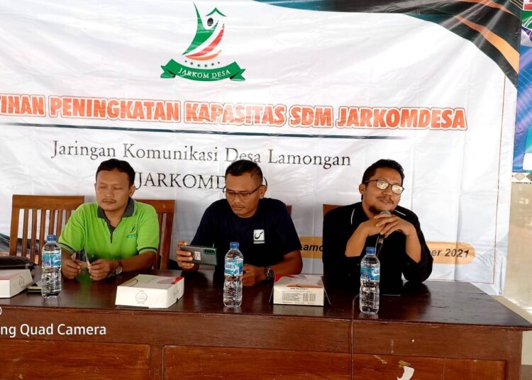 Tegaskan Peran, Jarkomdesa Kabupaten Lamongan Gelar Acara Pelatihan Peningkatan Kapasitas SDM