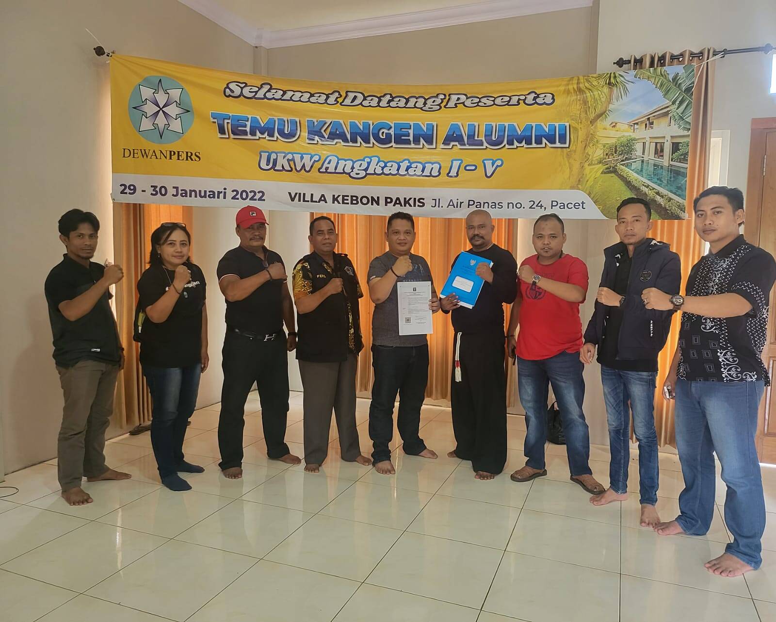 Temu Kangen Alumni UKW Solopos Institute Dan Pembentukan FKA UKW