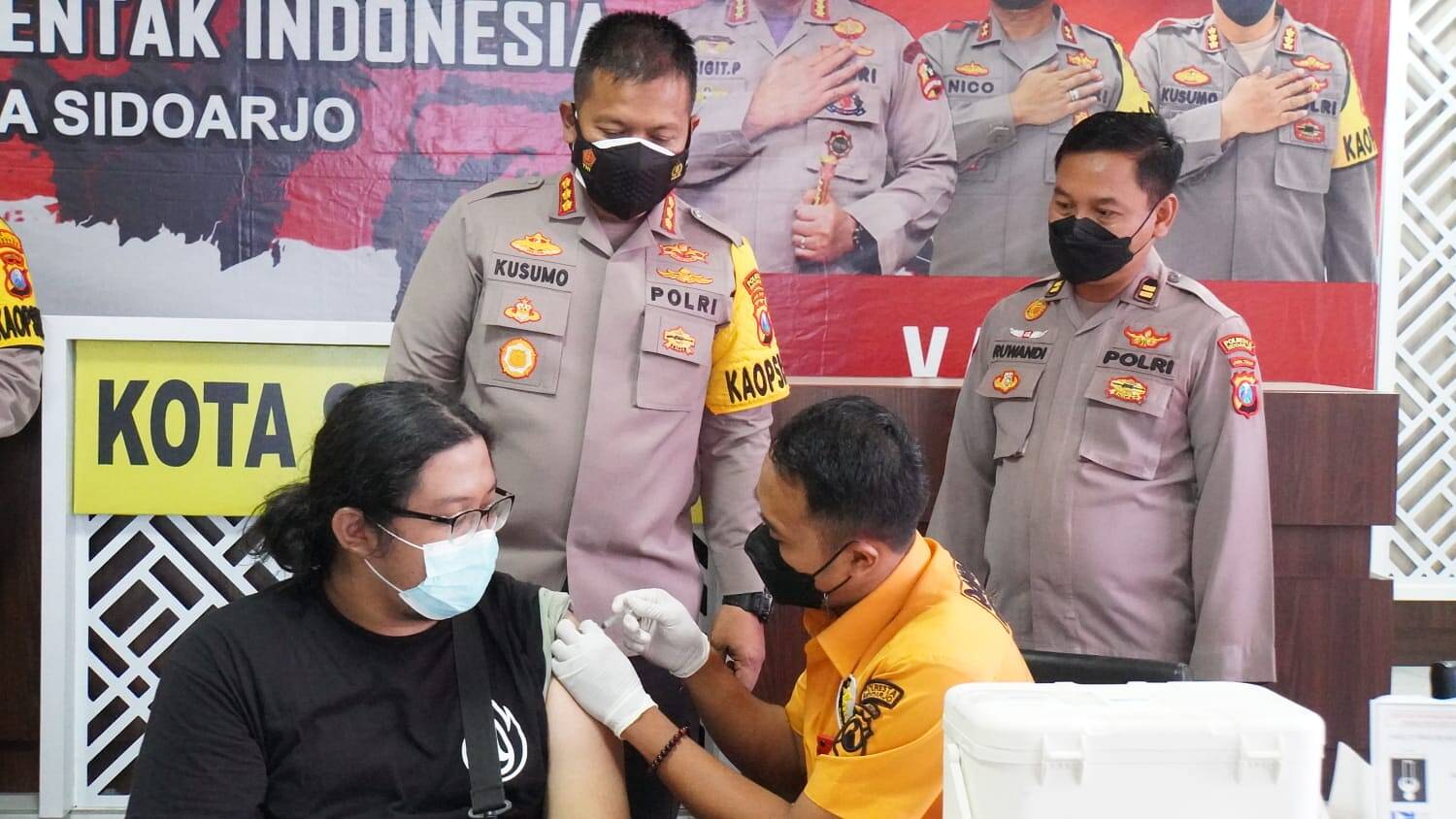 Vaksin Booster Jadi Syarat Mudik, Polresta Sidoarjo Siapkan Berbagai Langkah