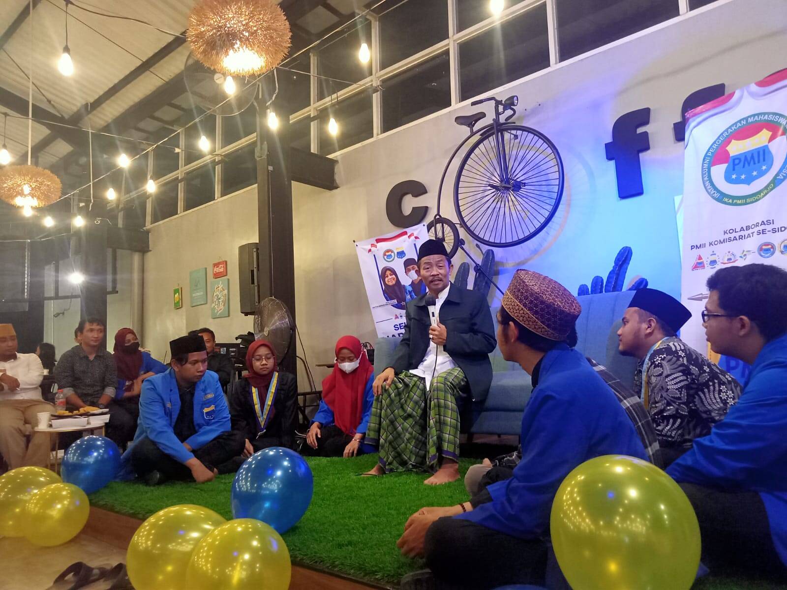 Ketua PCNU : Pengurus PMII harus serius dan sekuat tenaga Saat Peringati Harlah PMII Ke 62 tahun