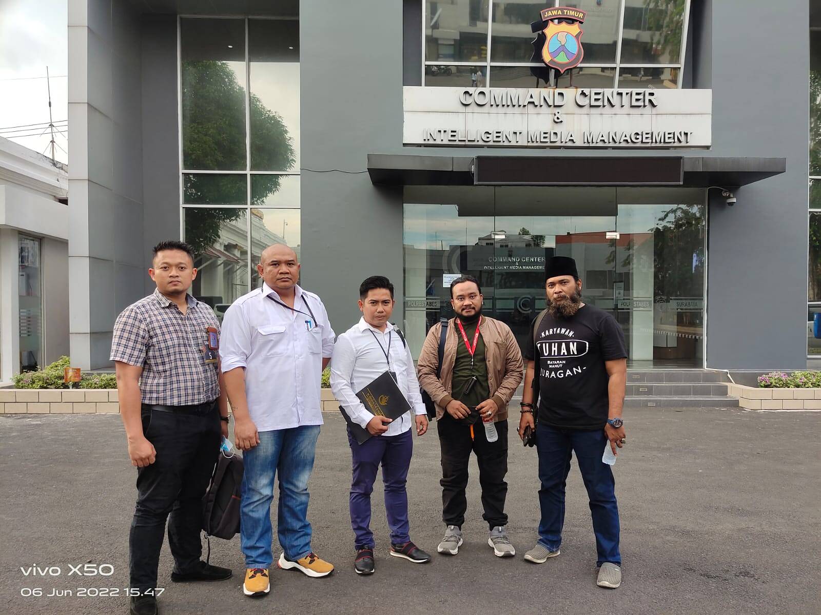 Jadi Korban Persekusi, Ketua KJJT Memenuhi Panggilan Penyidik Polrestabes Surabaya