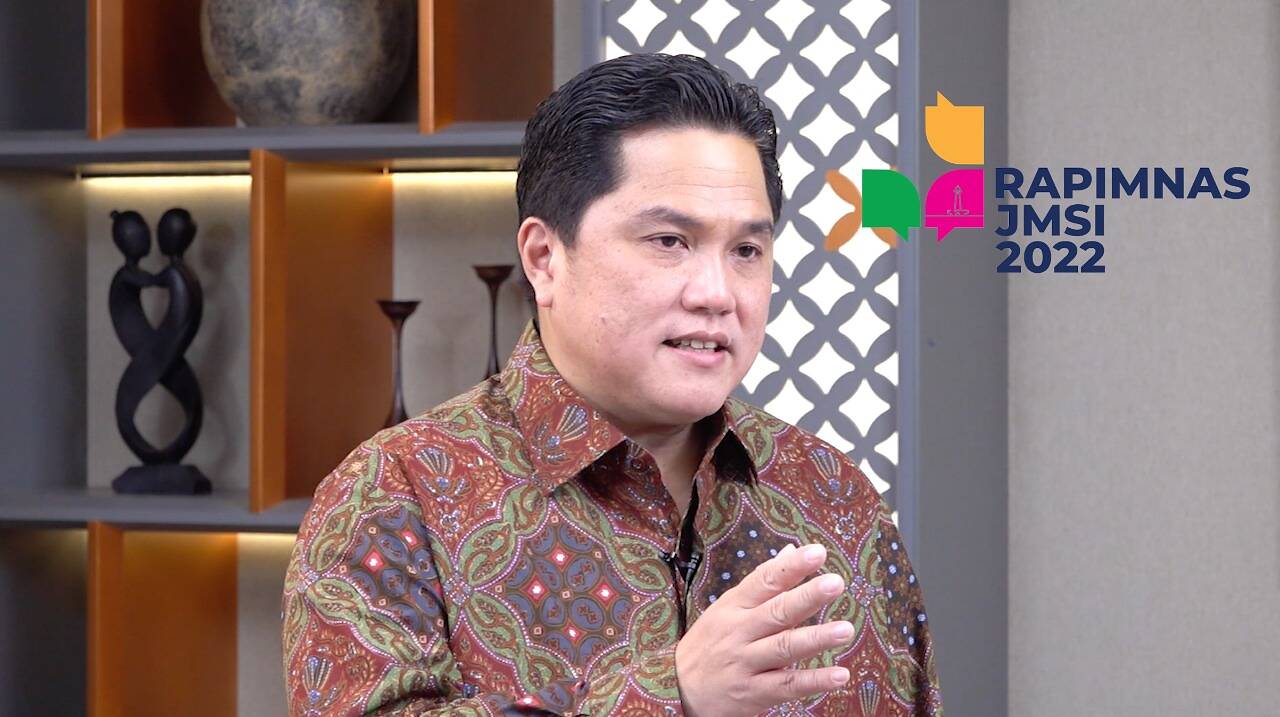 Erick Thohir: Rapimnas JMSI untuk Wujudkan Indonesia Maju dan Mendunia
