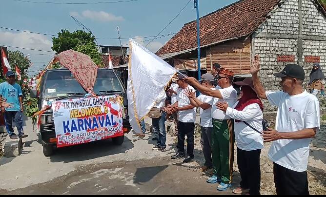 Karnaval di Desa Tritunggal – Lamongan Berjalan Meriah