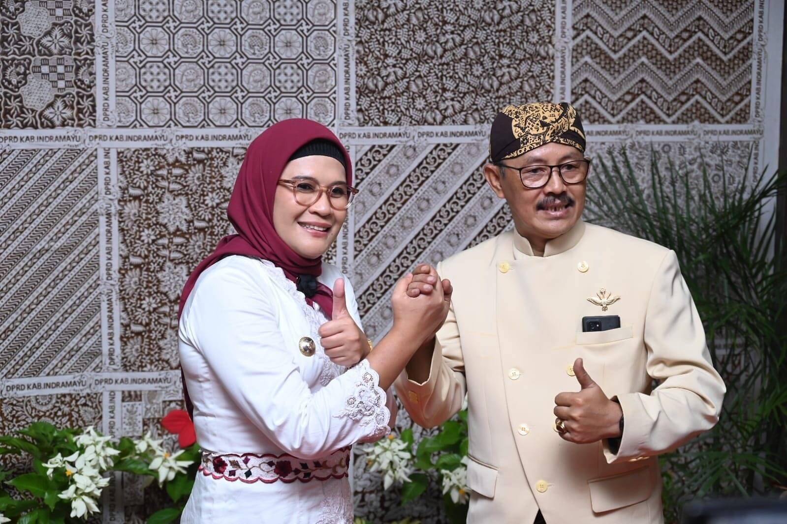 Jawab Tudingan Tak Harmonis, Bupati Nina dan Ketua DPRD Syaefudin Saling Lempar Pujian