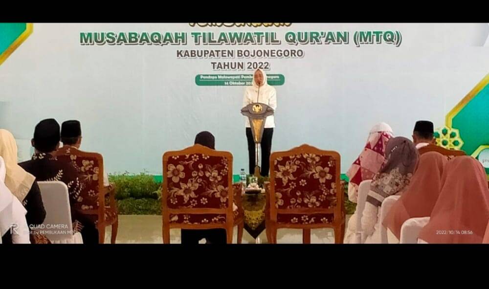 Bupati Anna Buka MTQ Tingkat Kabupaten