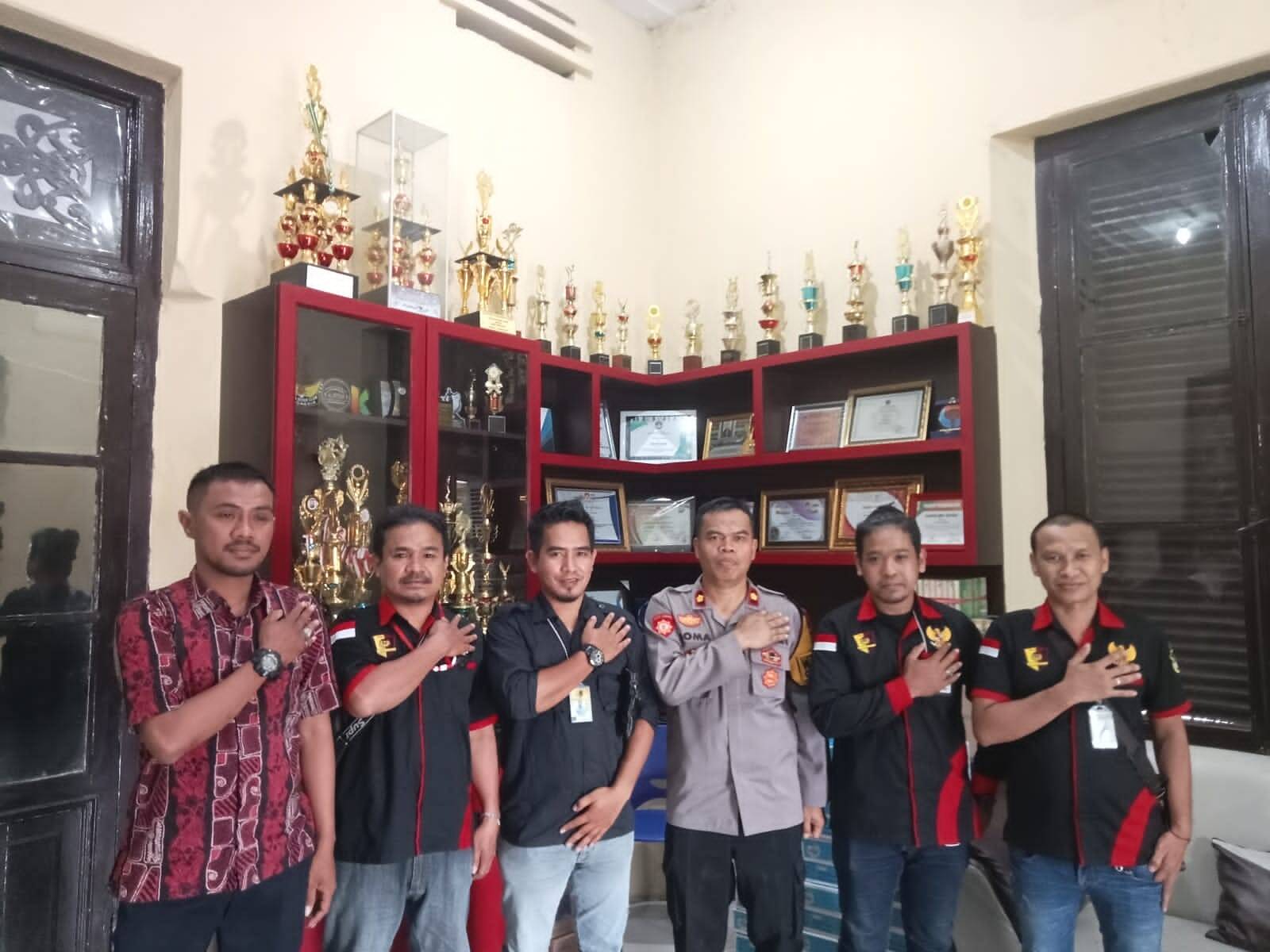 Masjid Polres Gowa Dibangun, Media Satya Bhayangkara Sumbang Semen