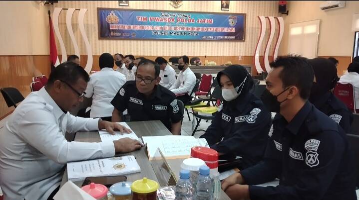 Polres Madiun Kota Ikuti Audit Kinerja Tahap II Itwasda Polda Jatim