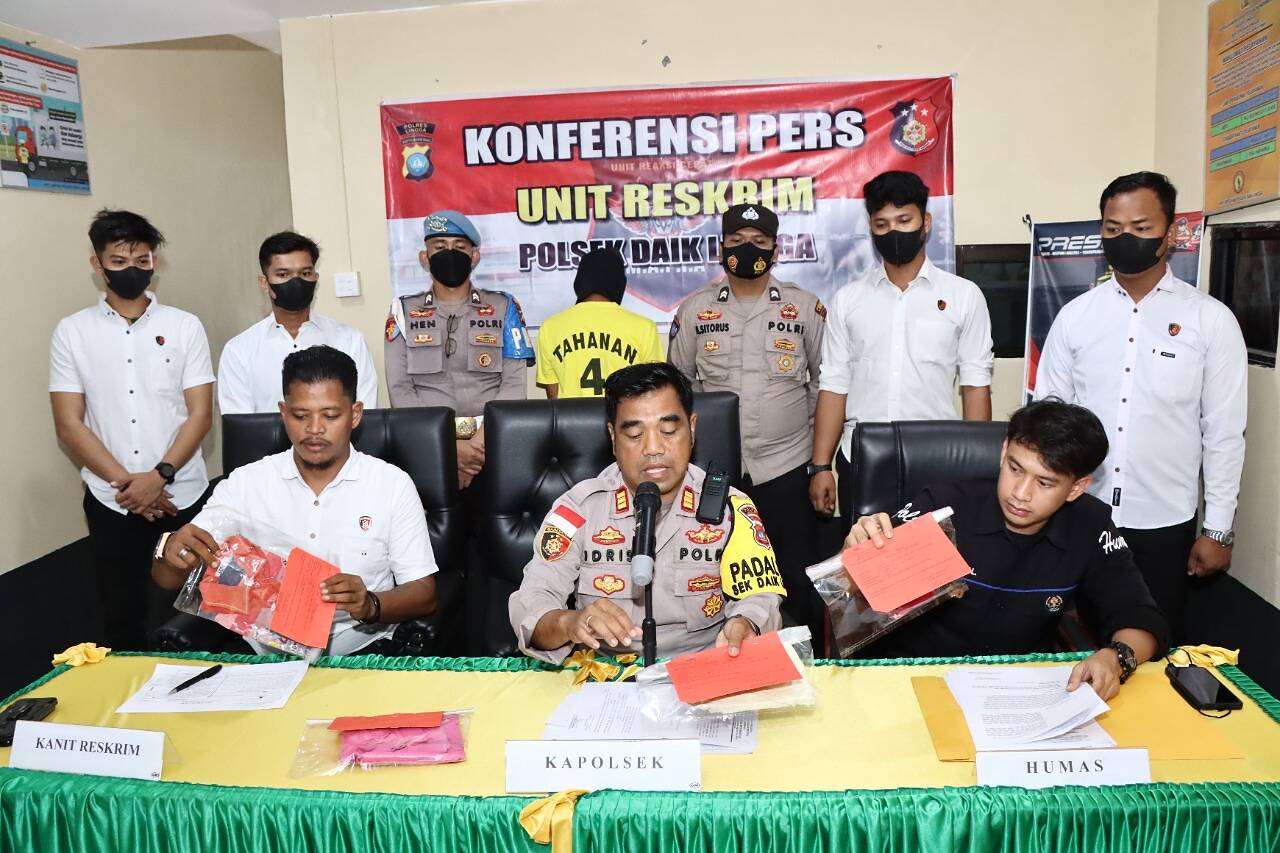 Polsek Daik Lingga Tangkap Pelaku Pencabulan Anak di Bawah Umur
