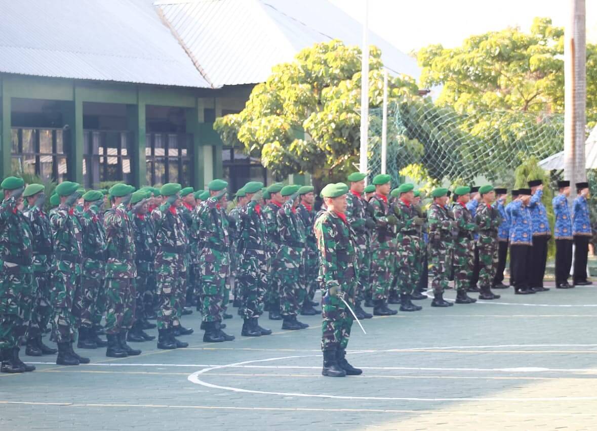 Kodim Bojonegoro Gelar Upacara Bendera Peringati Hari Sumpah Pemuda 2022