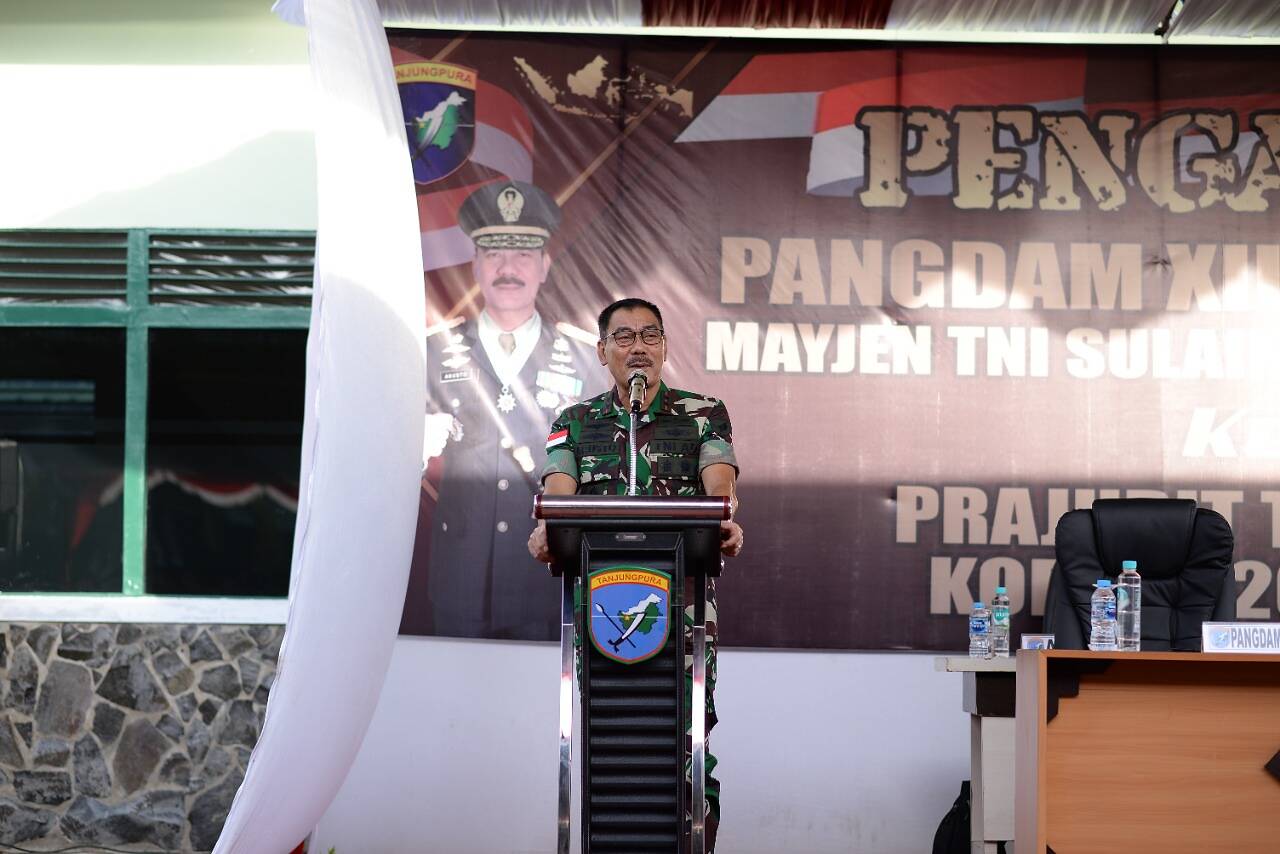 Bina Satuan Jajaran, Pangdam XII/Tpr Kunjungi Kodim 1203/Ktp