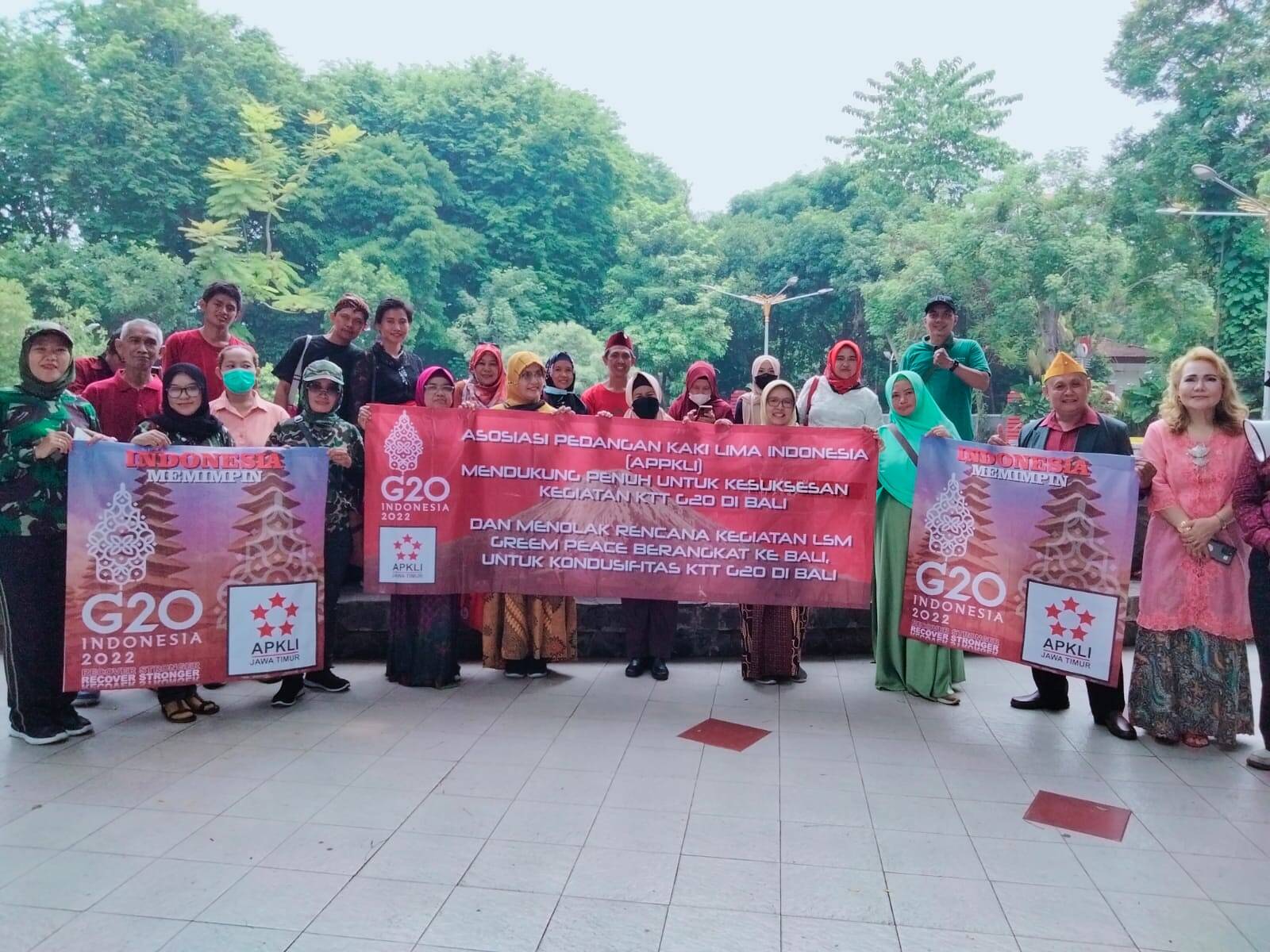 APKLI Jatim Turun Aksi Dukung KTT G20