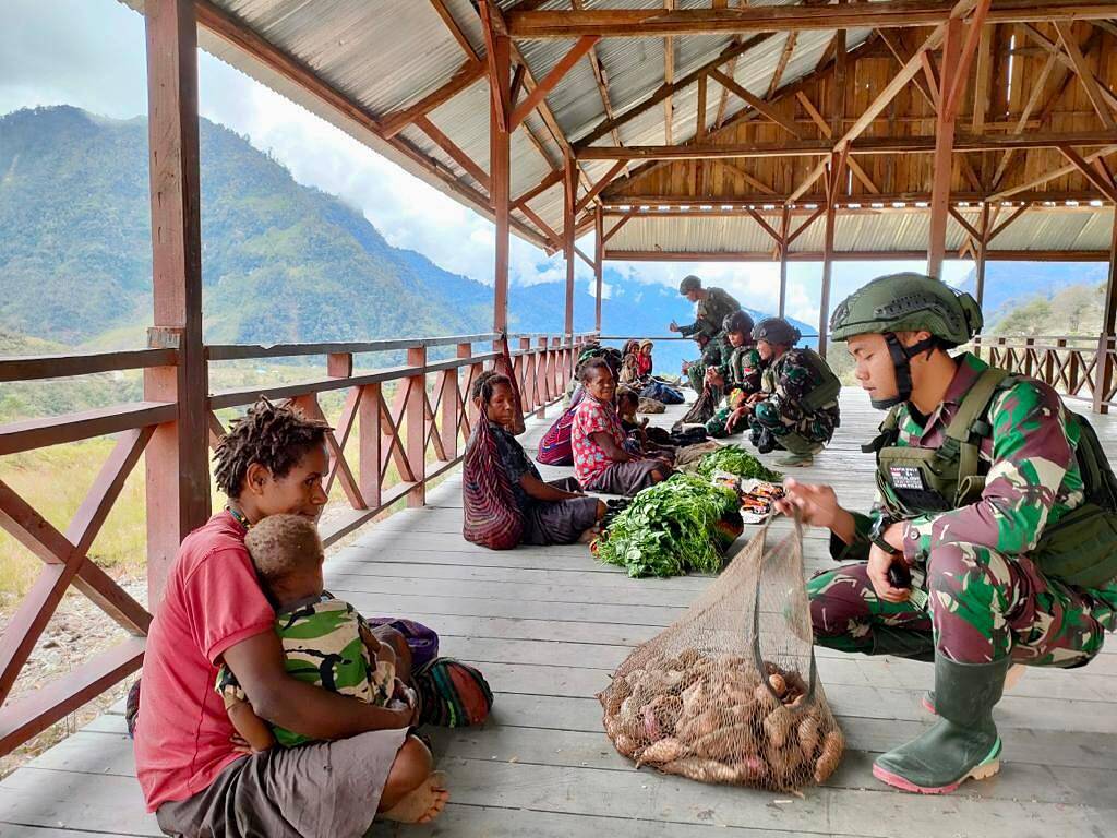 Naruwa..Naruwa, Datang Dengan Noken Kosong, Pulang Penuh Sayur Mayur