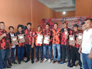 Rapat Koordinasi Pengurus Pemuda Pancasila Dan Serah Terima SK Pengurus Pimpinan Anak Ranting Pemuda Pancasila Tangkahan