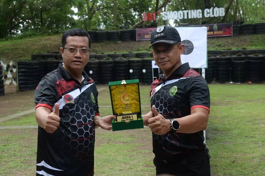 Danrem 081/DSJ Juarai Lomba Menembak Piala Kepala Pengadilan Kota Madiun