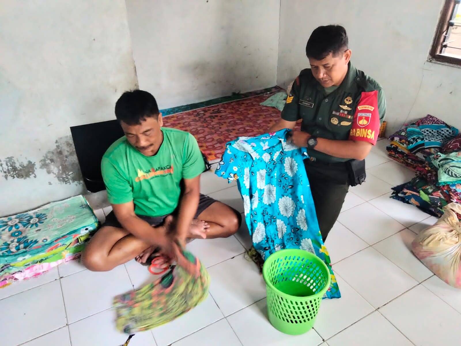 Babinsa Kelurahan Tipes Selalu di Tengah-tengah Warga Binaan
