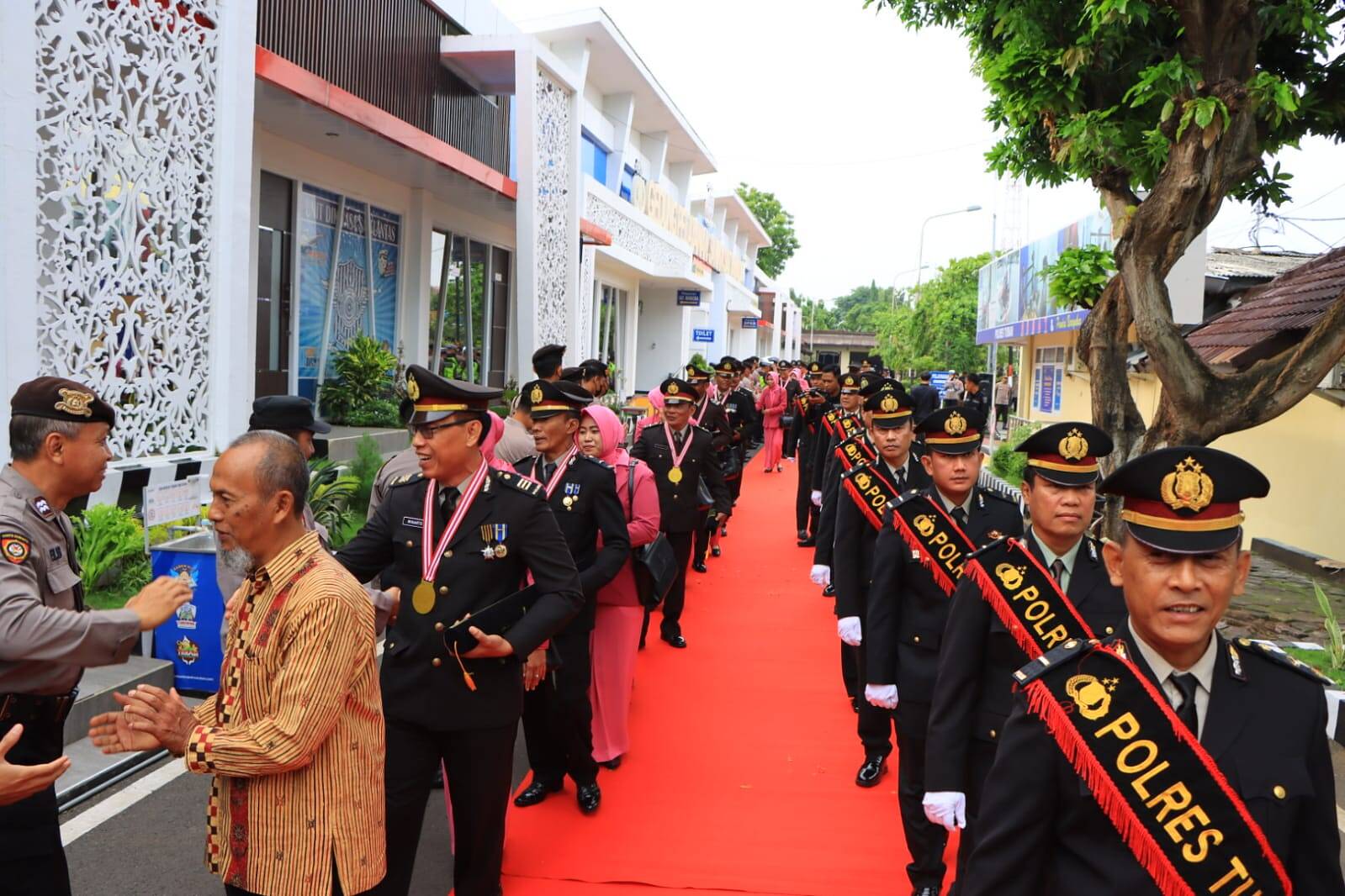 Kapolres Tuban Lepas 17 Purnawirawan POLRI di Sanika Satyawada