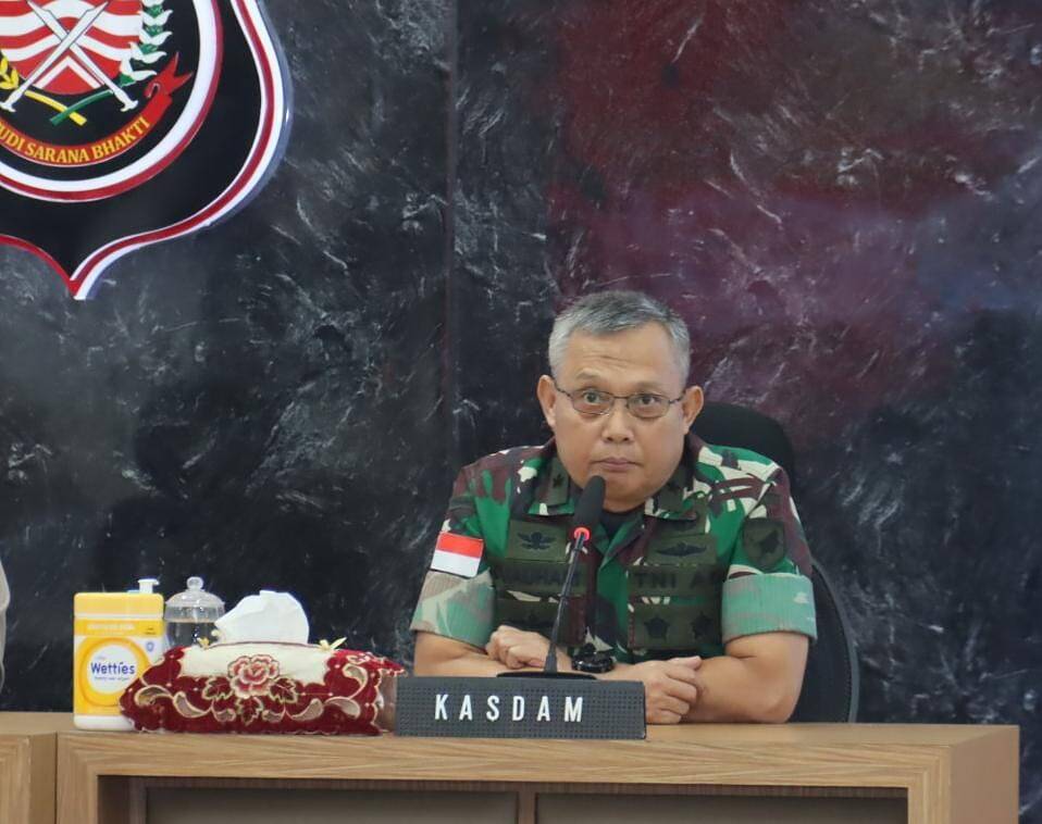 Kasdam XII Hadiri Rakor Lintas Sektoral PAM Imlek 2574 dan Cap Go Meh 2023