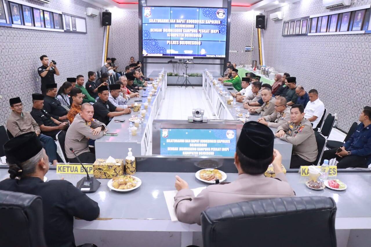 Rakor Lintas Sektoral Jelang Hari Raya di AP I Rawi Polres Bojonegoro