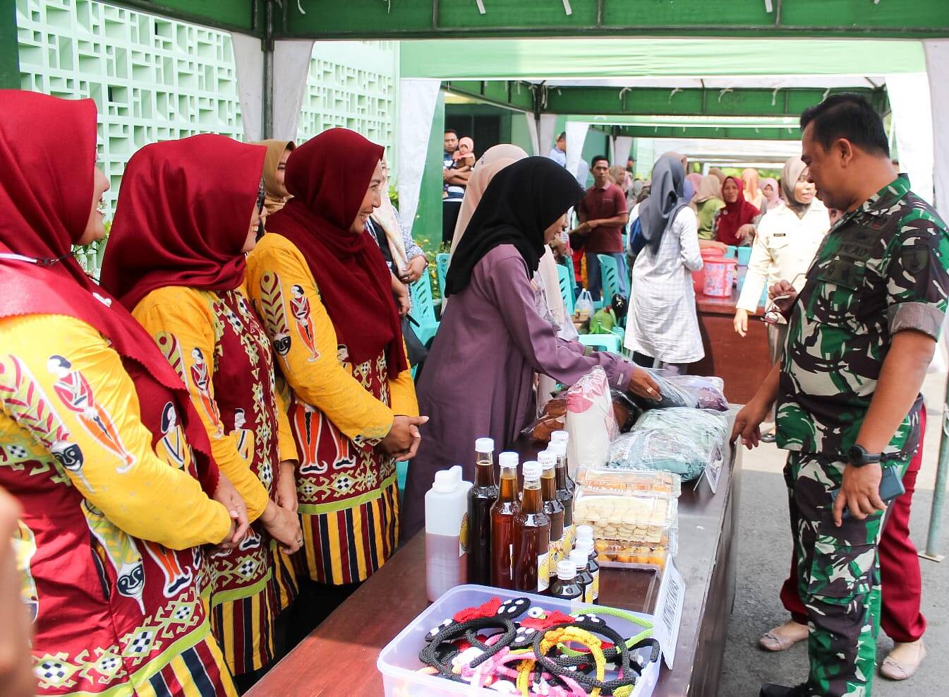 Jelang Idul Fitri, Kodim Bojonegoro Adakan Bazar Murah Ramadan
