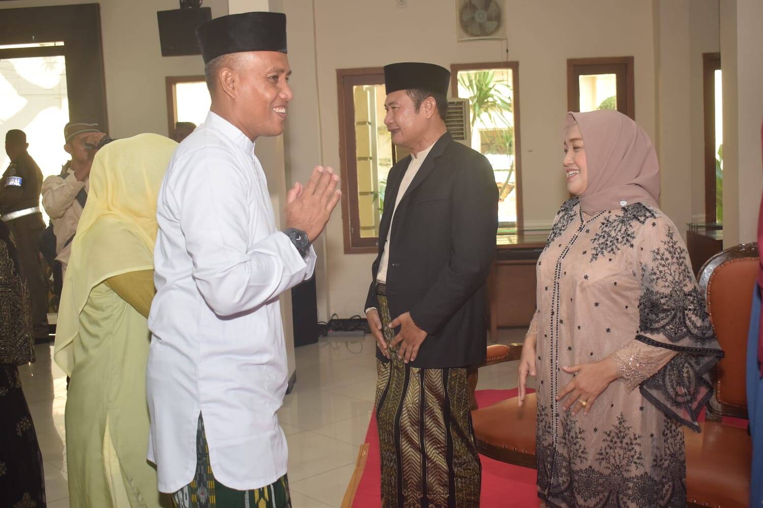 Dandim 0812 Lamongan Hadiri Halal Bihalal bersama Forkopimda Pemkab Lamongan